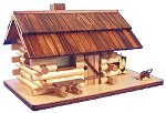 Large Log Cabin<br>Smoking House / Cabin